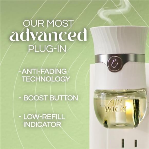 Air Wick Plug In Advanced Scented Oils Refills, Apple + Cinnamon, Fall Decor - Picture 4 of 8